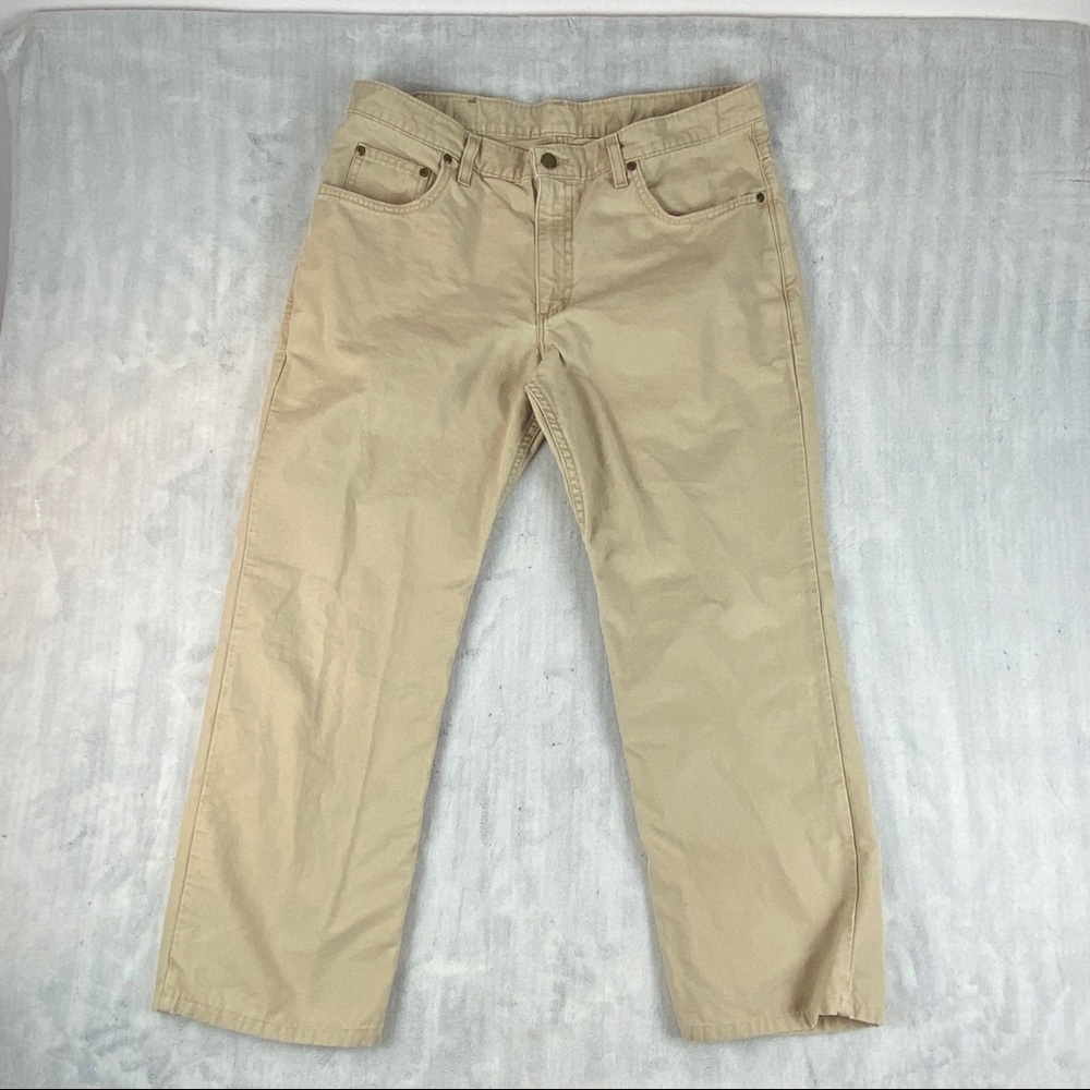 Bills Khakis Classic Fit Weathered Canvas Pants 100% Cotton